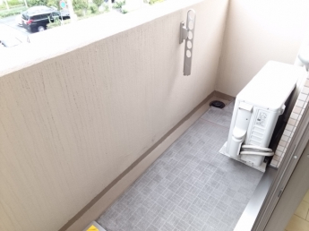 陽当たり良好なバルコニーです