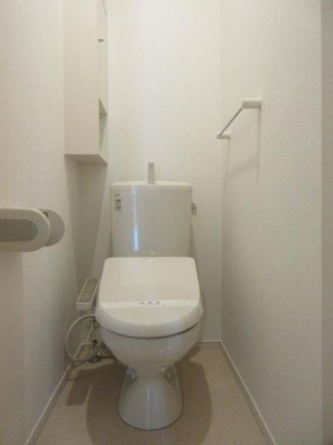トイレもきれいです