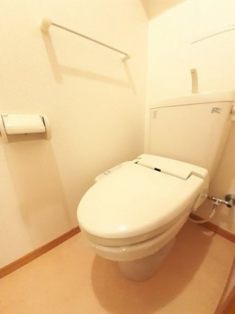 トイレもきれいです
