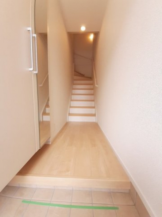 きれいな玄関です