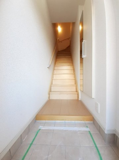 ゆったりとした玄関です