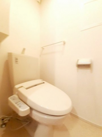 トイレもきれいです