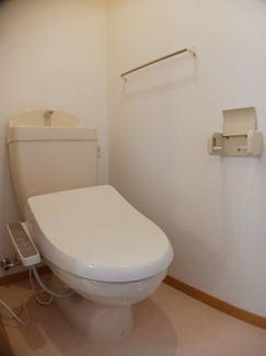 清潔感のあるトイレです