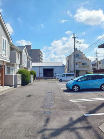 駐車場があります
