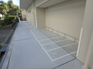 バイク置場です