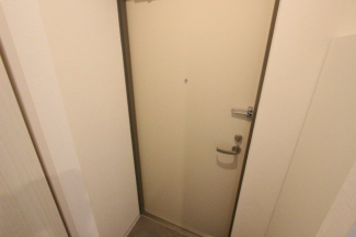 落ち着いた玄関です