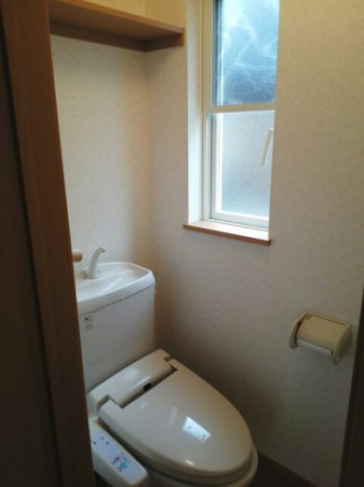 トイレもきれいです