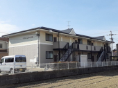 松山市南吉田町のアパートの画像