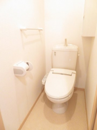 清潔感のあるトイレです