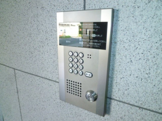 オートロック設備です