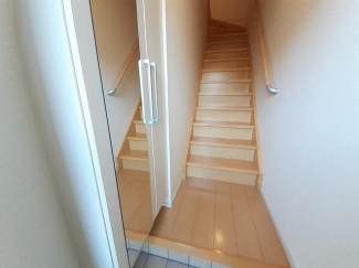 ゆったりとした玄関です