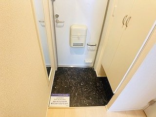 シンプルで使いやすい玄関です
