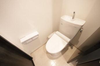 コンパクトで使いやすいトイレです