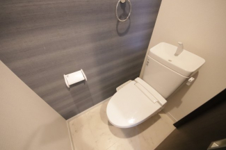 コンパクトで使いやすいトイレです