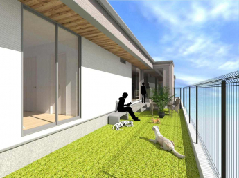 プランの一例です。お好きな間取りで建築することができます。