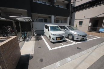 駐車場です