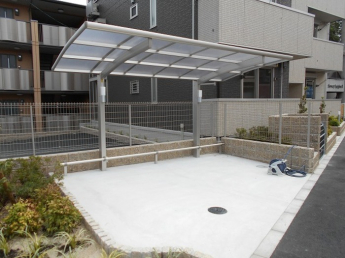 駐車場です