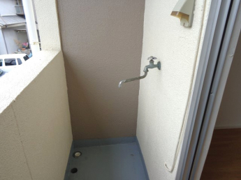 洗濯機置場です☆