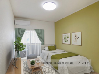 画像内の家具家電はCG加工しています。