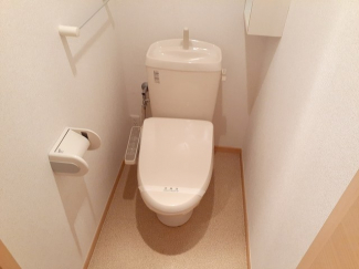 トイレもきれいです
