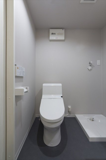 ゆったりとした空間のトイレです
