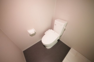 コンパクトで使いやすいトイレです