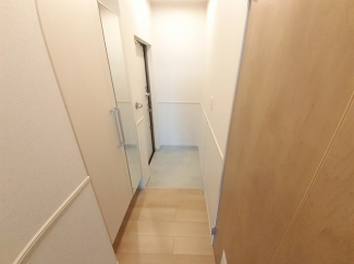 ゆったりとした玄関です