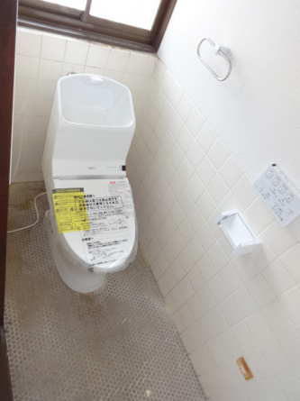 温水洗浄暖房便座！