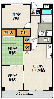 【間取り】