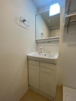 シャワー付洗面化粧台