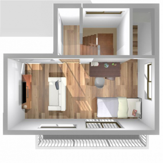 【３Ｄ間取図】２階