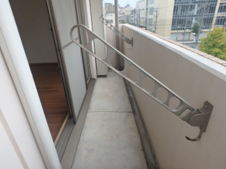 広々としたバルコニーです