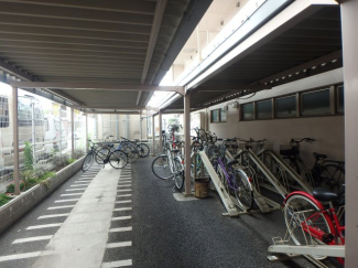駐輪場になります