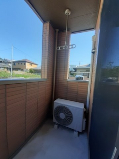 広々としたバルコニーです