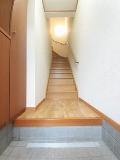 シンプルで使いやすい玄関です
