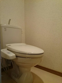 シンプルで使いやすいトイレです