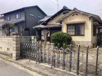 現地土地写真（上物あり・解体後引渡し）