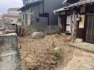 現地土地写真（上物あり・解体後引渡し）
