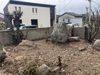 現地土地写真（上物あり・解体後引渡し）