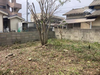 現地土地写真（上物あり・解体後引渡し）