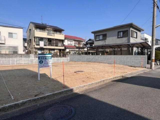 南面道路です。