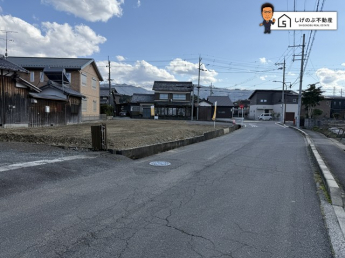 前面道路です。