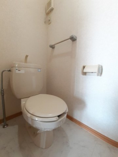 清潔感のあるトイレです