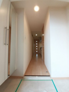きれいな玄関です
