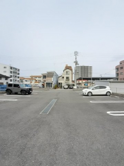 駐車場に車を止められます