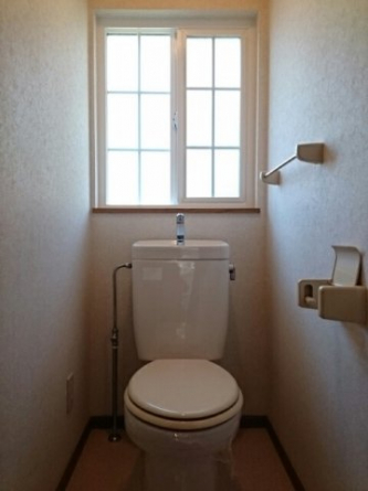 清潔感のあるトイレです