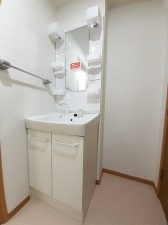 広い洗面スペース