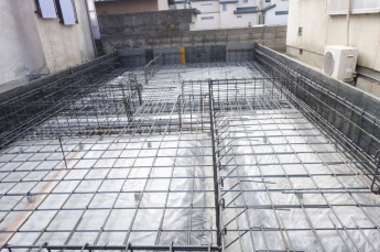 耐震等級３の建物を支える鉄筋コンクリートベタ基礎
