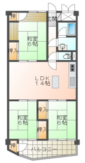 【間取り】