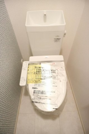 トイレもきれいです